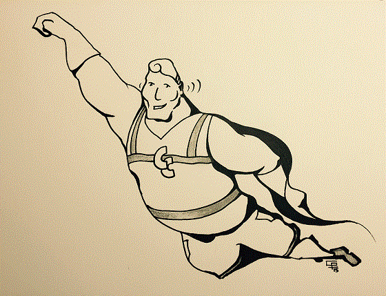 Captain Council flying